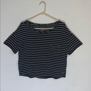 American Eagle S&S Striped Tee